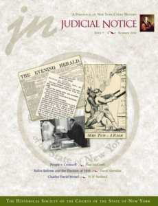 Cover of Judicial Notice Issue 7