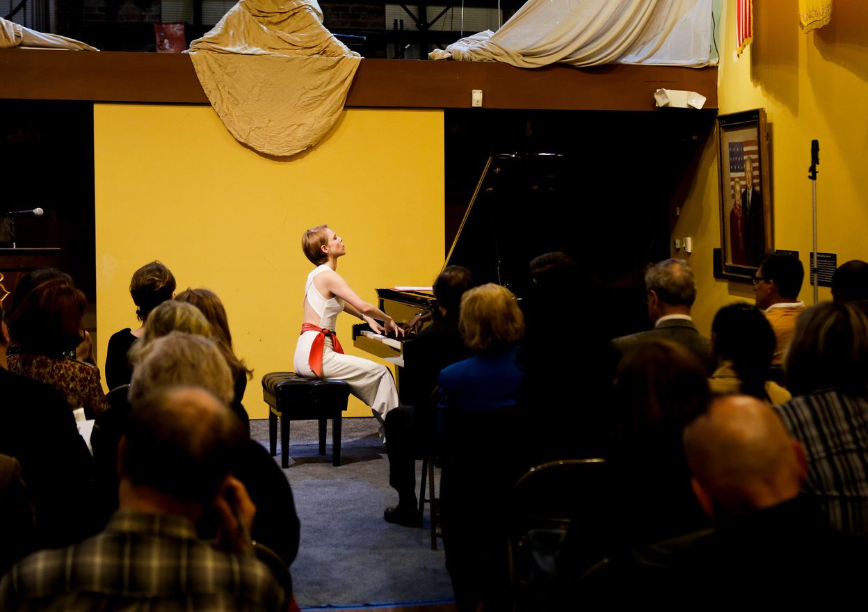 Magdalena Baczewska performing original compositions by Kosciuszko
