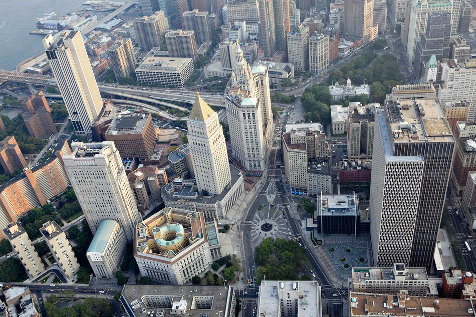 Aerial Photo of Foley Square