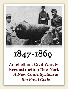 Legal History By Era: 1847-1869