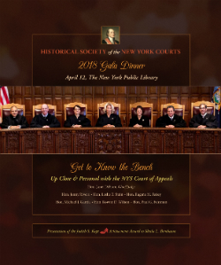 Events from February 20 – September 21, 2023 – Historical Society of the  New York Courts