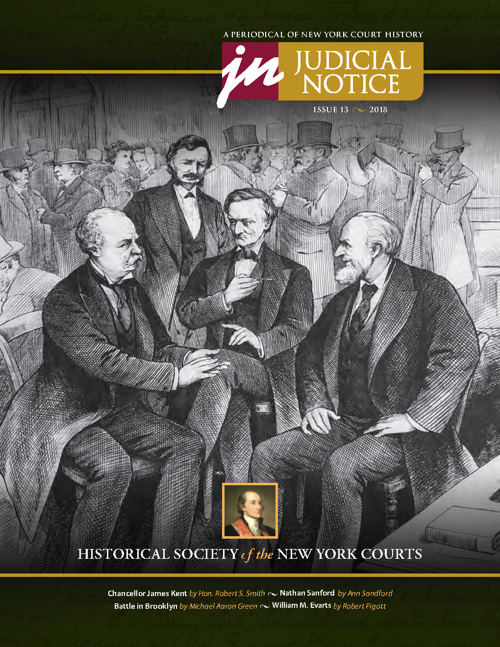 Cover of Judicial Notice Issue 13