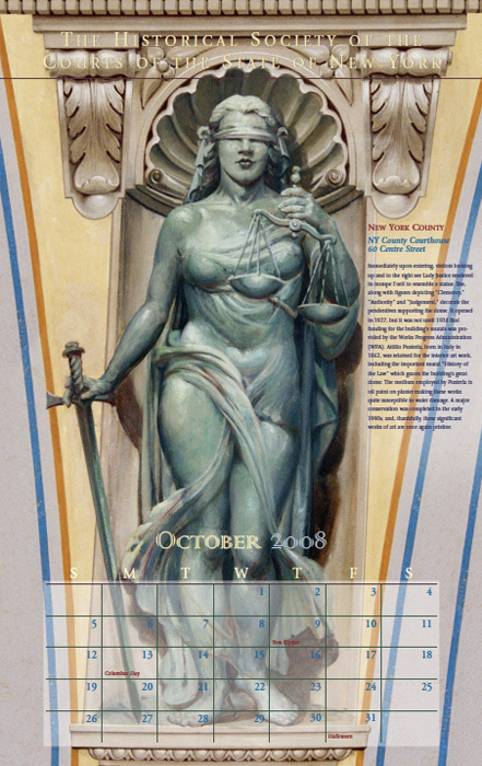 2008 Calendar: October