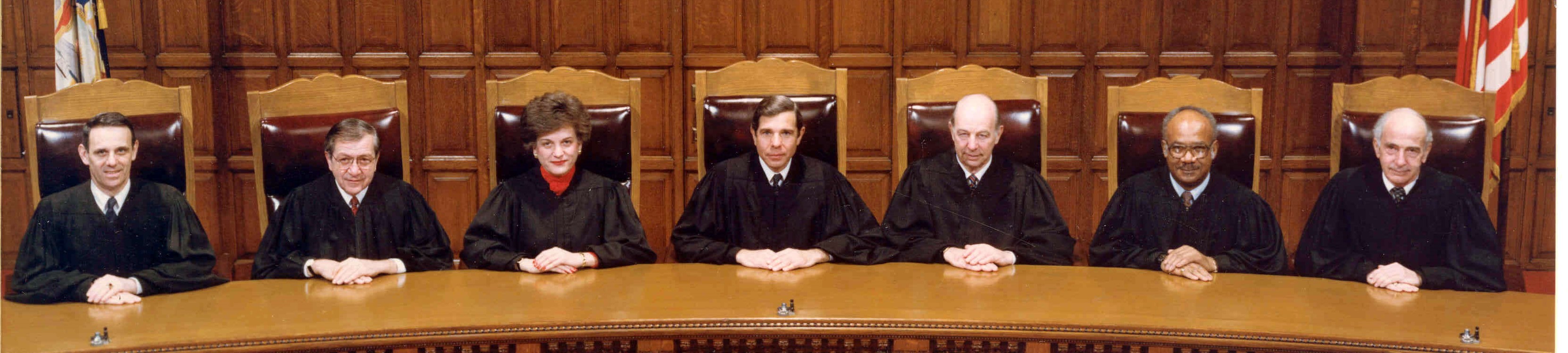 Judges on the Court of Appeals Bench, 1987