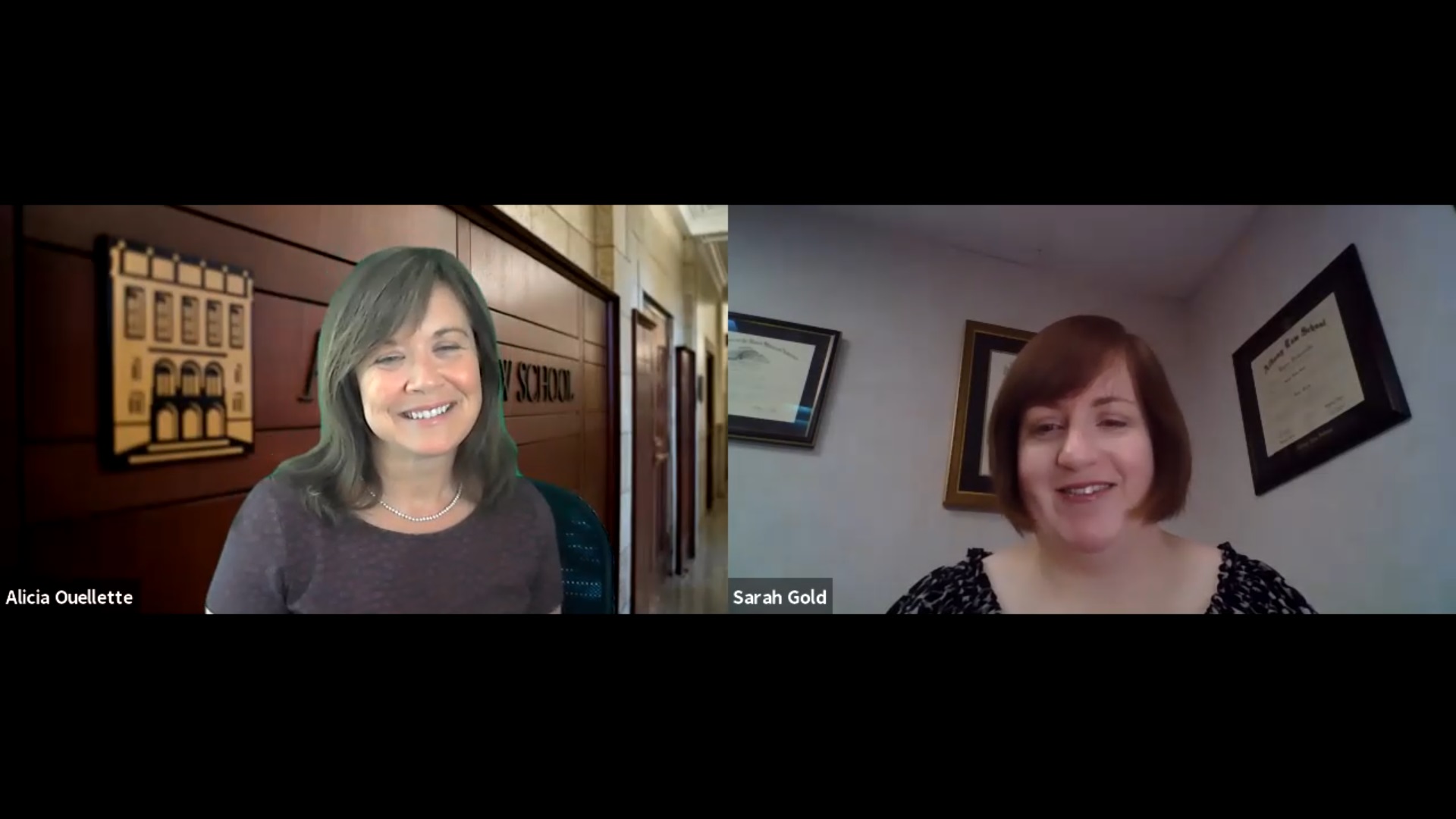 Interview with Dean Alicia Ouellette and Sarah Gold - Historical ...