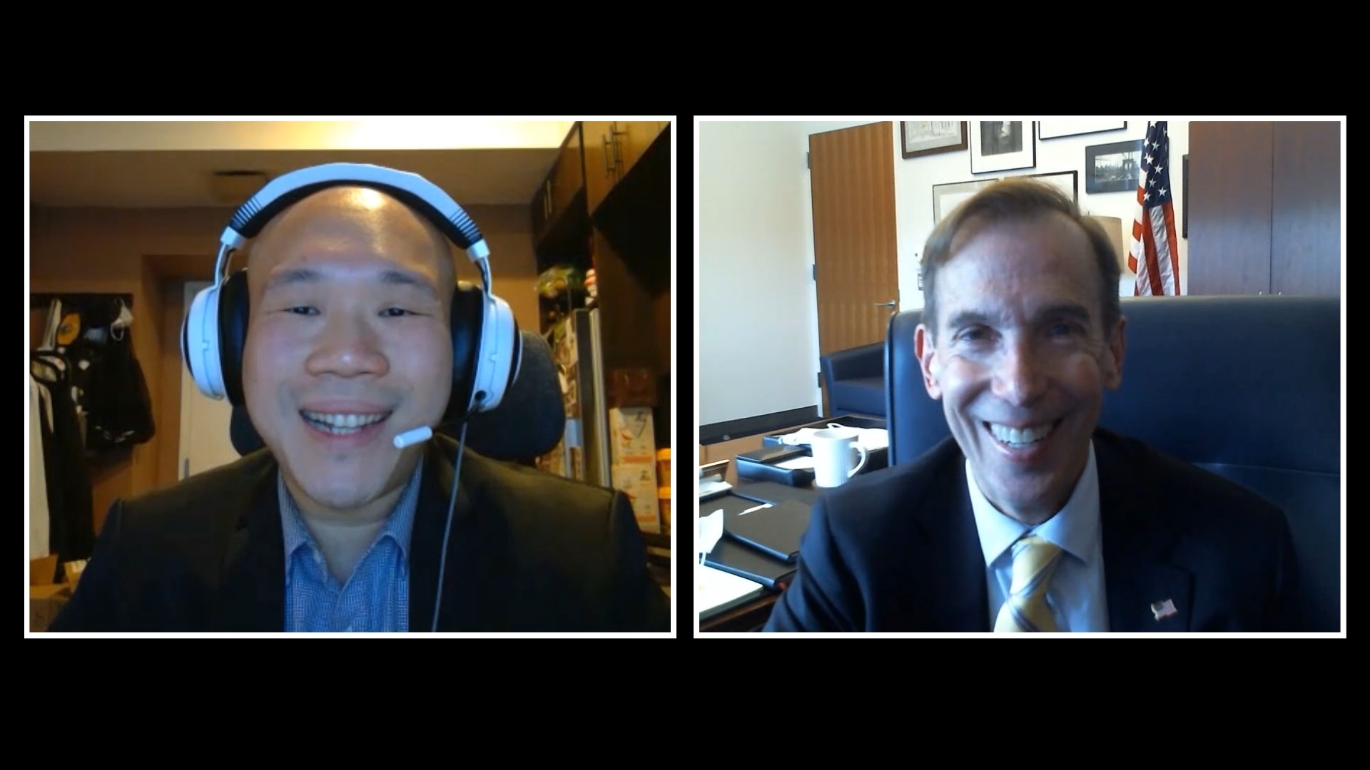 Interview with Hon. Ralph J. Porzio & Jacob Chen