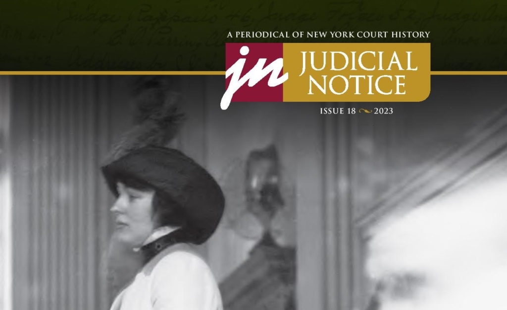 Judicial Notice 18 -- Out Now!