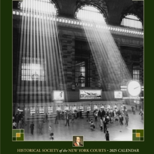 2025 Society Calendar - "New York: Over a Century at the Center of Preservation Law"